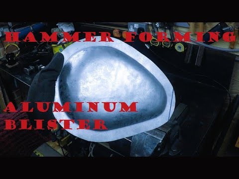 Hammer forming Aluminum Blister