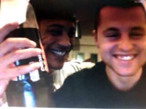 Beatbullyz calling me on Live Ustream