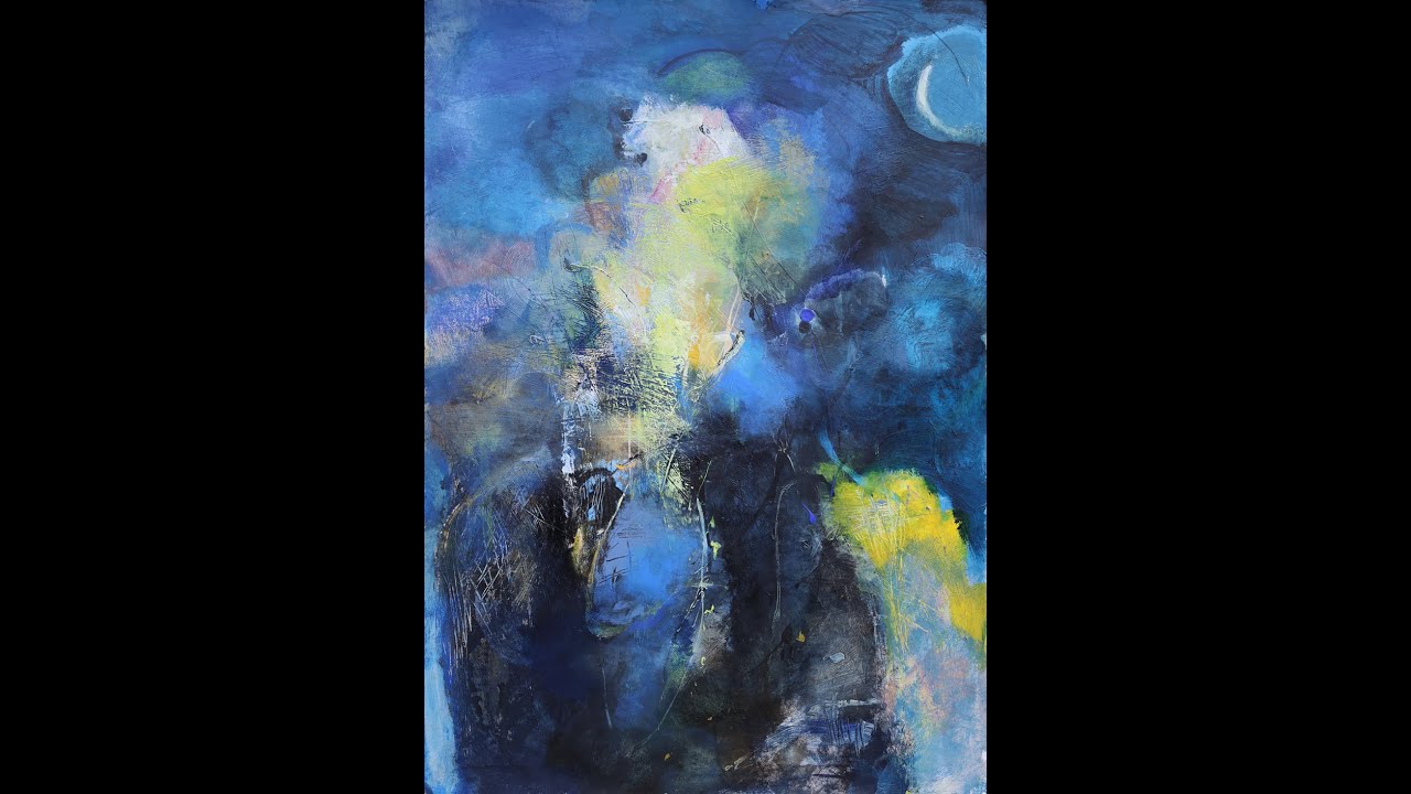 ''Echoes of the Infinite'', by Artem Andreichuk, 2025, acrylic on paper, 86x61(A1)