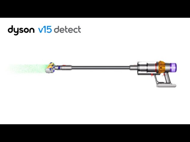 Dyson V15 Detect Absolute Aspirateur Balai/À Main sans Fil 660W video