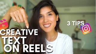 Instagram Reels Tutorial + How To Add Text in a more creative way