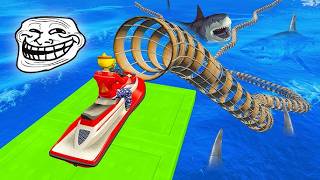 LA CARRERA TROLL MAS PELIGROSA DE GTA 5 ONLINE