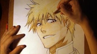 Как поэтапно нарисовать аниме парня карандашом - Видео онлайн