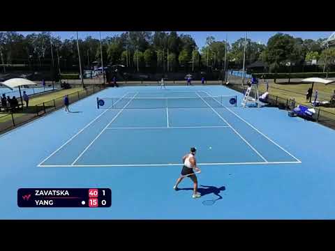 Katarina Zavatska vs Ya Yi Yang R32 W75 Sydney 17 November 2025 Australia