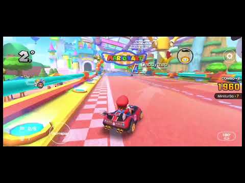 Mario kart tour:CGN baby park (150 cc)