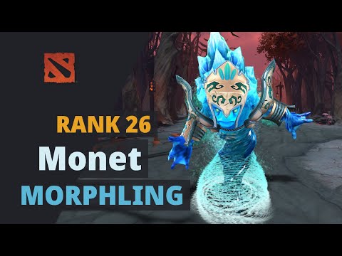 Monet (Rank 26) plays Morphling Dota 2 Full Game