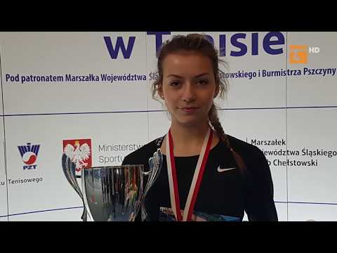 Daria z medalem  w kategorii juniorek - Tv Tetka Tczew HD
