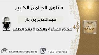 حكم الصفرة والكدرة بعد الطهر - بن باز - مشروع كبار العلماء image