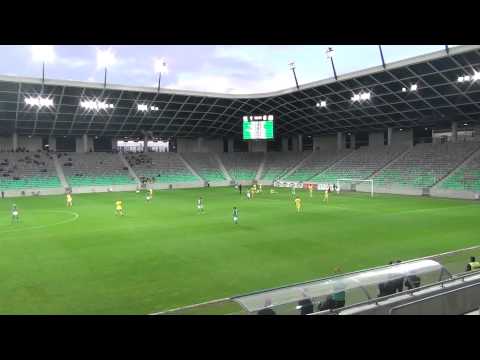 Vrhunci 1. tekme četrtfinala Pokala Slovenije: Olimpija Ljubljana - Domžale 2:0