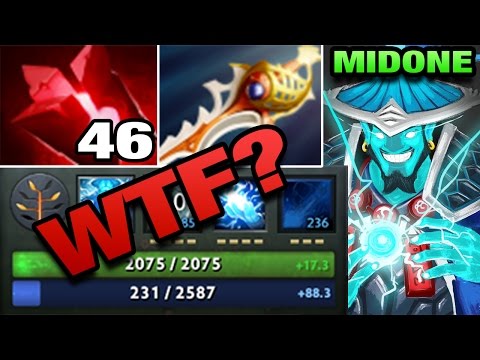 46 BloodStone IMBA Mana Regen ++ Rapier by MidOne [Storm Spirit] WTF Dota 2
