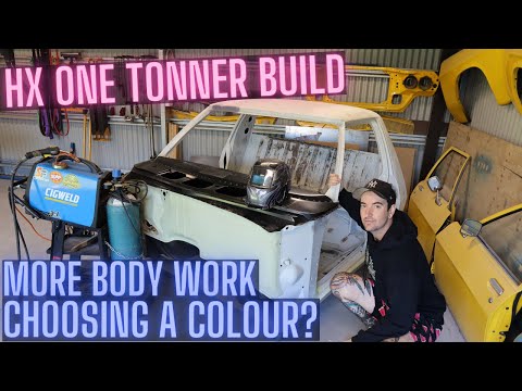More Body Work & Choosing a Colour - HX Tonner Build