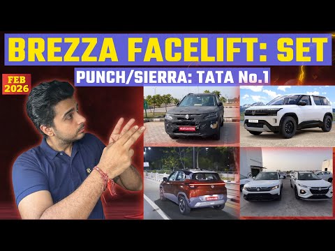 MARUTI BREZZA FACELIFT Launch बना अब मारुति की मजबूरी 🤧 Tata बनी Best : Tata Punch Sierra Effect 🔥