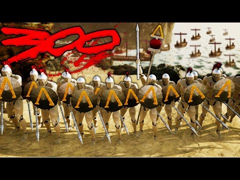 300 SPARTANS!  Formata Battle of Thermopylae!  (Formata Gameplay)
