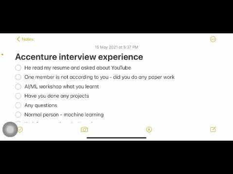 ACCENTURE INTERVIEW EXPERIENCE 2021 TR AND HR QUESTIONS PROJECT RELATED QUESTIONS