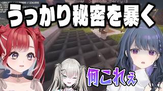 偶然にもRei7の秘密を暴いてしまうしーべり【にじさんじ切り抜き/小清水透/早乙女ベリー/Rei7/あらなみマイクラ】