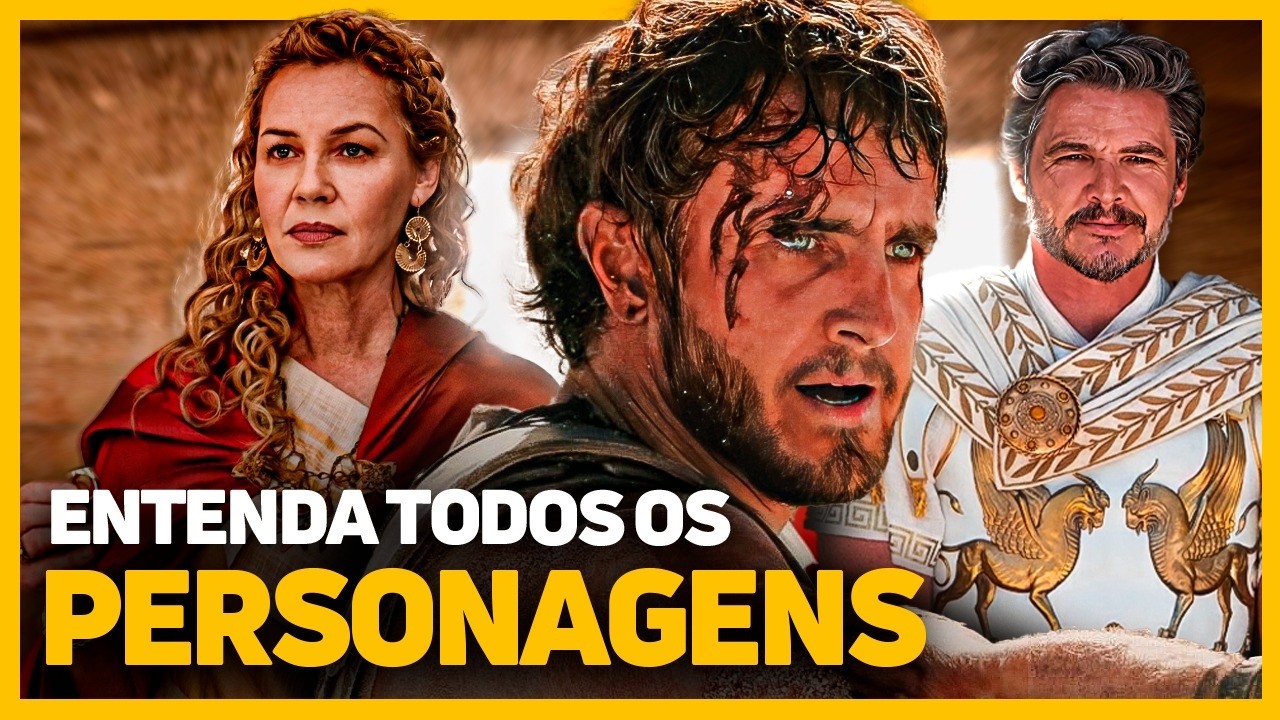 GLADIADOR 2: Personagens EXPLICADOS | QUEM É REAL NO FILME?