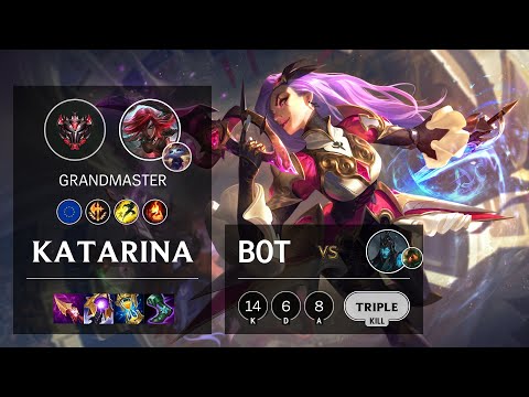 Katarina Bot vs Kalista - EUW Grandmaster Patch 11.13