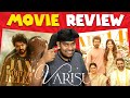 Varisu Movie Review - பொங்கல் வின்னர் இதுவா? Thalapathy Vijay | Rashmika | Vamshi 