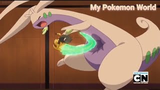 [Pokemon Battle] Heliolisk vs Goodra Pokemon xy