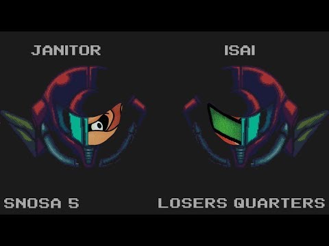 SNOSA 5 - Janitor (Pikachu, DK, Falcon) Vs. Isai (Mario, Samus) Super Smash Bros. Losers Quarters