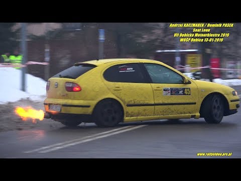 Andrzej KACZMAREK / Dominik PASEK - Seat Leon - VII Dębicka Motoorkiestra WOŚP Dębica 13-01-2019
