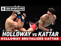 Holloway brutalizes Kattar in lopsided decision victory | UFC Fight Night Recap | CBS Sports HQ