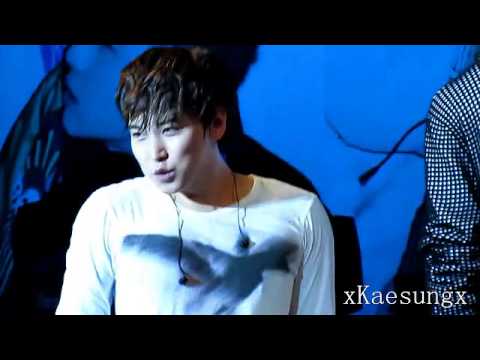 130224 Super Junior M Fan Meeting Chengdu - Sungmin Sexy kiyomi