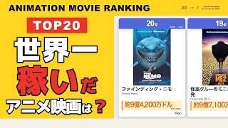 【1位はあのアニメ】世界歴代アニメ映画ランキングTOP20