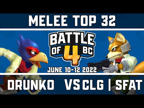 Drunko vs CLG | SFAT - Melee Singles Top 32 - Battle of BC 4