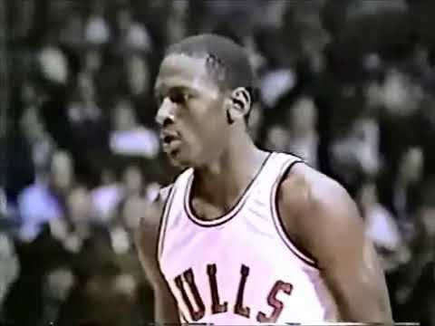 26.04.1985 MICHAEL JORDAN  29 pts vs Milwaukee Bucks 1st Round Game4