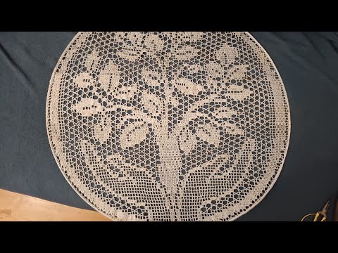 Crochet tree in hands step by step part 13