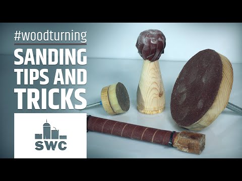 Simple DIY sanding tricks for woodturners