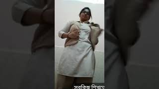 hot girl bengali dress change selfie cam trending