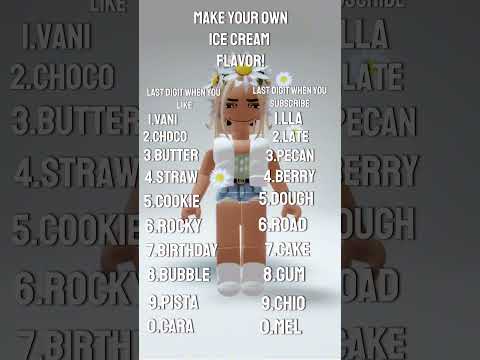 Make your own ice cream flavor!Stay Chick-Fil-A-Ful!💕