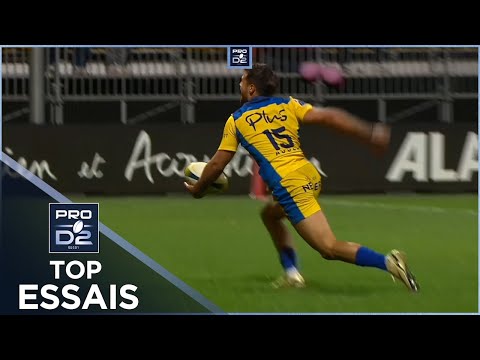TOP Essais de la J06 – PRO D2 – Saison 2024-2025