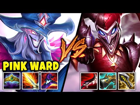 AP VS. AD SHACO MIRROR MATCH-UP!! (WHO WINS?) - Pink Ward Shaco