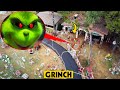 DRONE CATCHES THE GRINCH IN REAL LIFE BEFORE CHRISTMAS STEALING PRESENTS