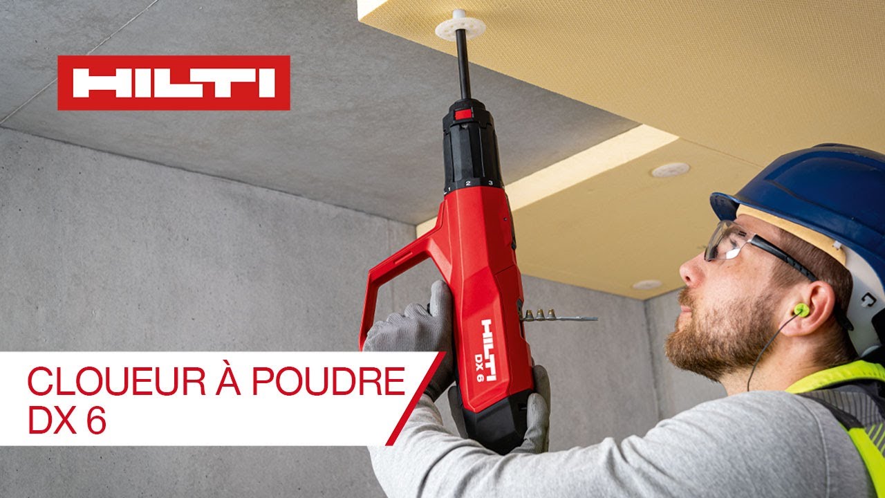 TUTORIEL Hilti DX6 - Configuration