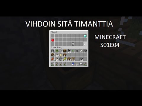 Vihdoin sitä timanttia ~ Minecraft S01E04