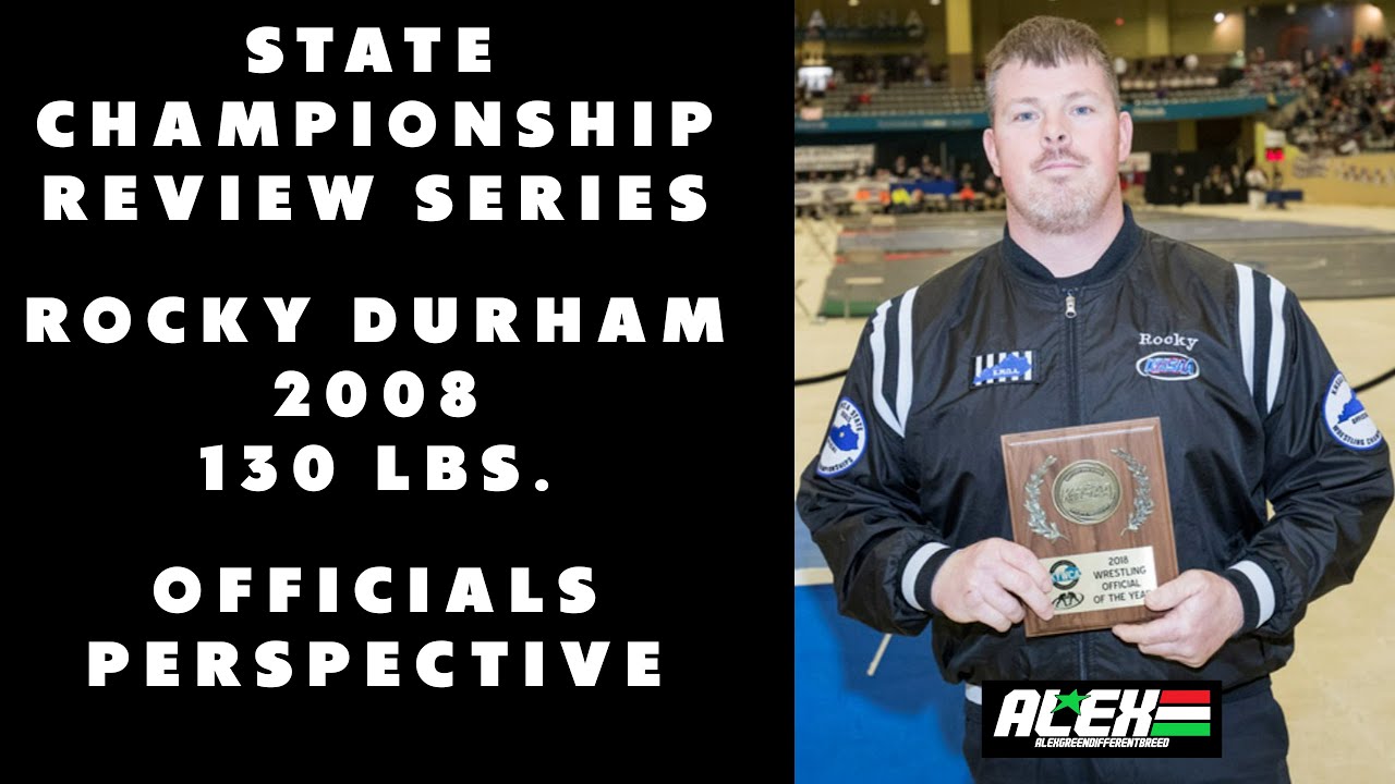 State Wrestling Championship match review w/ Rocky Durham (Officials Perspective)