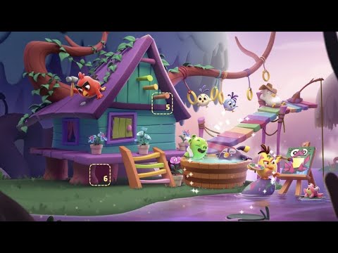 Angrybird Journey land 13 Cozy Retreat Cross Level 2861 To 2880 V#755 #nocopyright #gameplay
