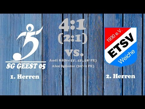 Highlights SG Geest 05 vs. ETSV Weiche Flensburg II - 12.03.2017