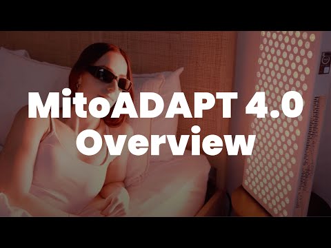 Mito Red Light - MitoADAPT 4 0 Overview - The Most Advanced Red Light Therapy Panel Ever Made