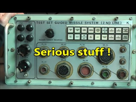 Guided missile test set teardown