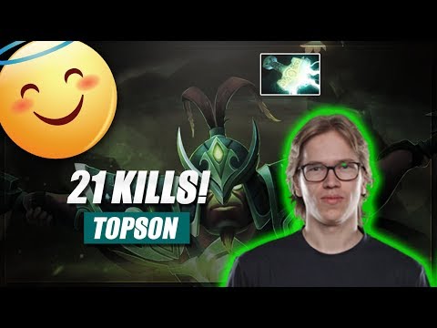 Topson Ember Spirit 21 kills! | Dota Insane Gameplay