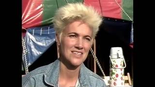 Marie Fredriksson - Interview + Jag brände din bild (Live Cirkus Broadway 1988)