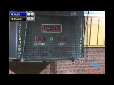 28.11.2015. RK Obilic - RK Dinamo / 10. kolo SBRSL