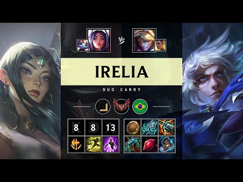 Irelia ADC vs Ezreal - BR Grandmaster Patch 25.07