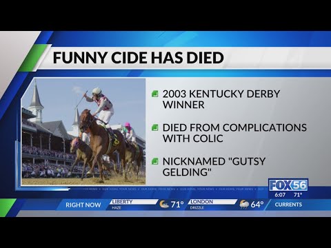 Kentucky Derby winner "Funny Cide" dies