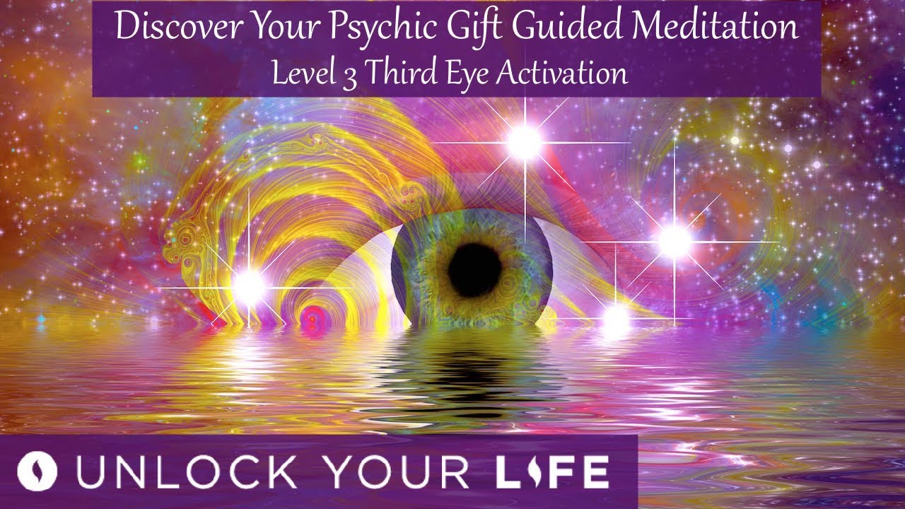 Discover Your Psychic Abilities Meditation | Level 3 Third Eye Activation - Dissolve Physical Self